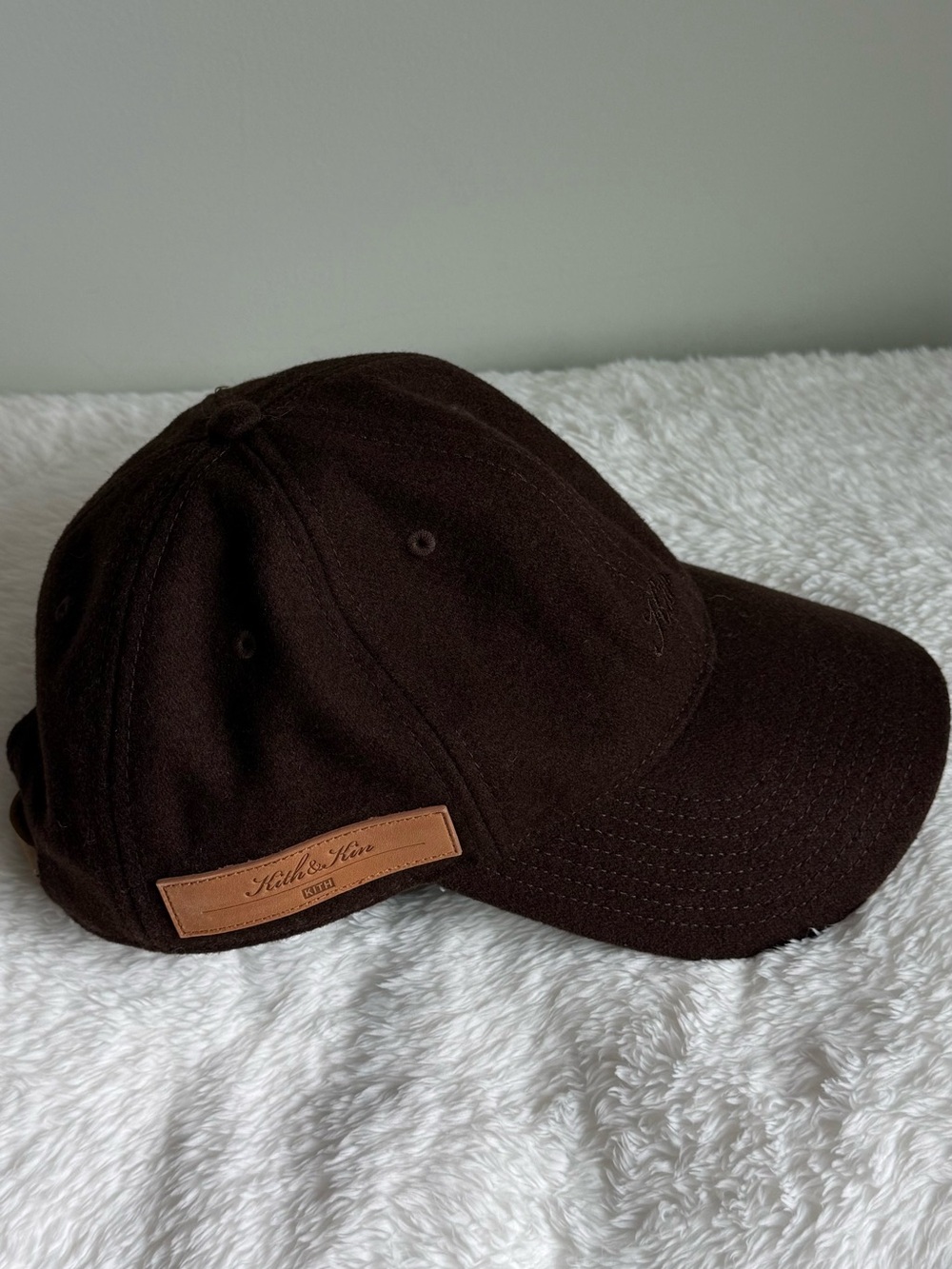 Kith and Kin Pendant Melton Wool Cap
